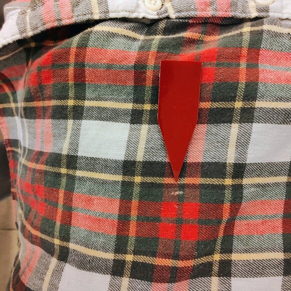 Denim & Supply Ralph Lauren Women's XL Utility Plaid Long Sleeve Shirt - Picture 11 of 13